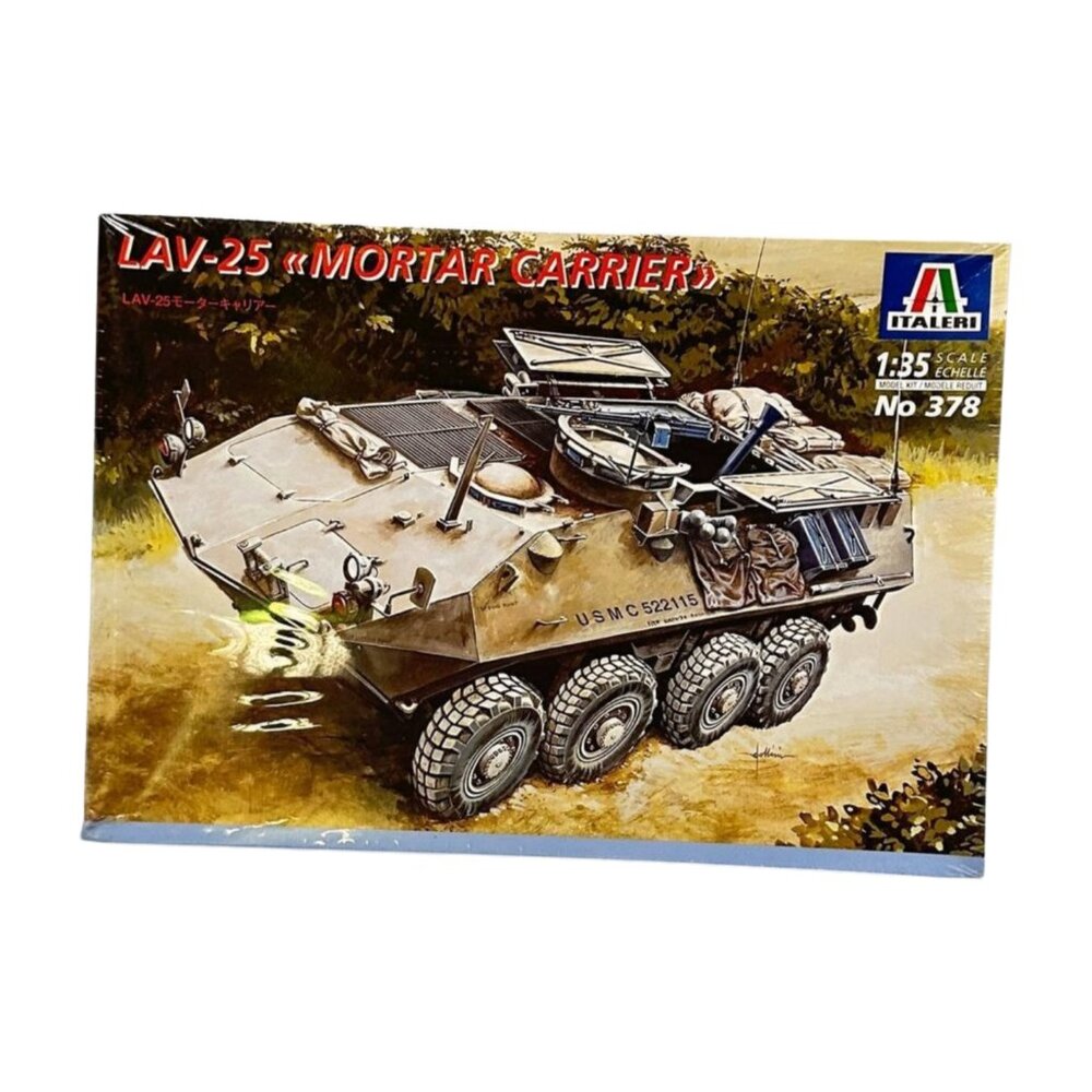 Italeri LAV-25 Mortar Carrier US Army Model Kit 1:35 No‎ 378